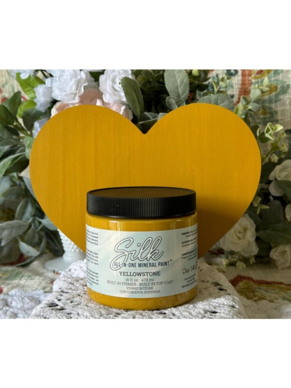 New Sealed Yellowstone Dixie Belle Silk All-in-One Mineral‎ Paint 16oz